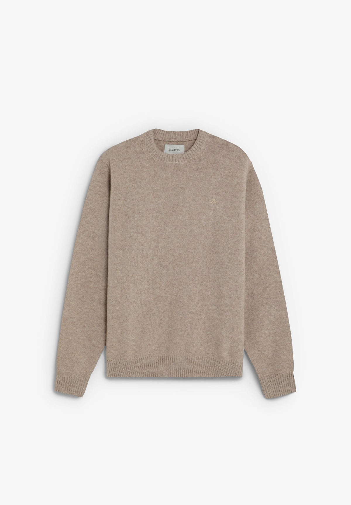 ROUND NECK WOOL SWEATER