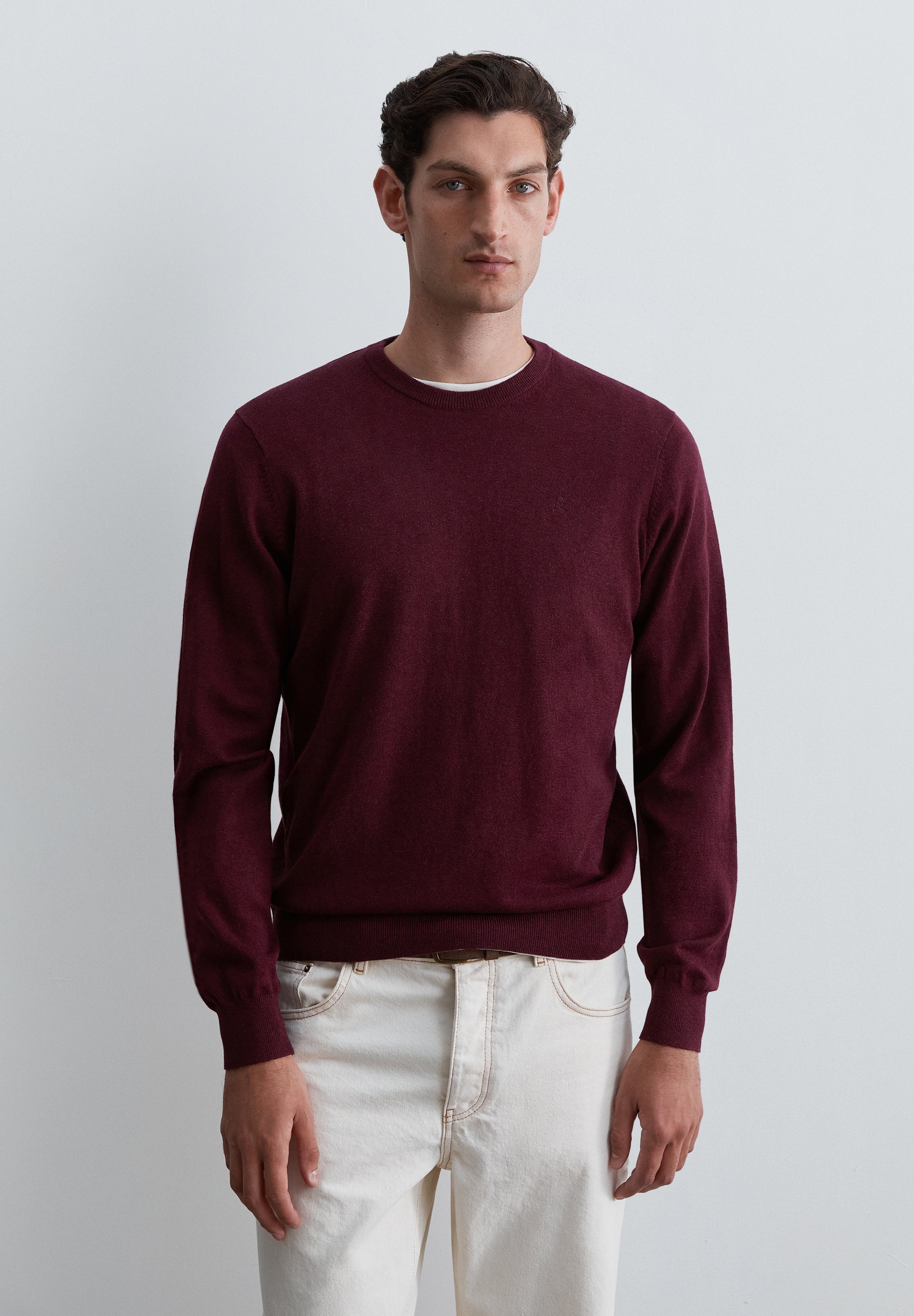 KNIT ROUND NECK SWEATER