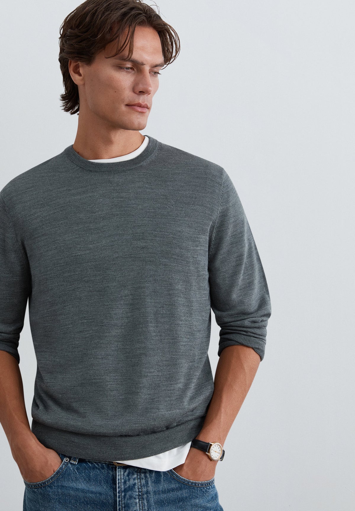 MAGLIA LANA COLLO ROTONDO