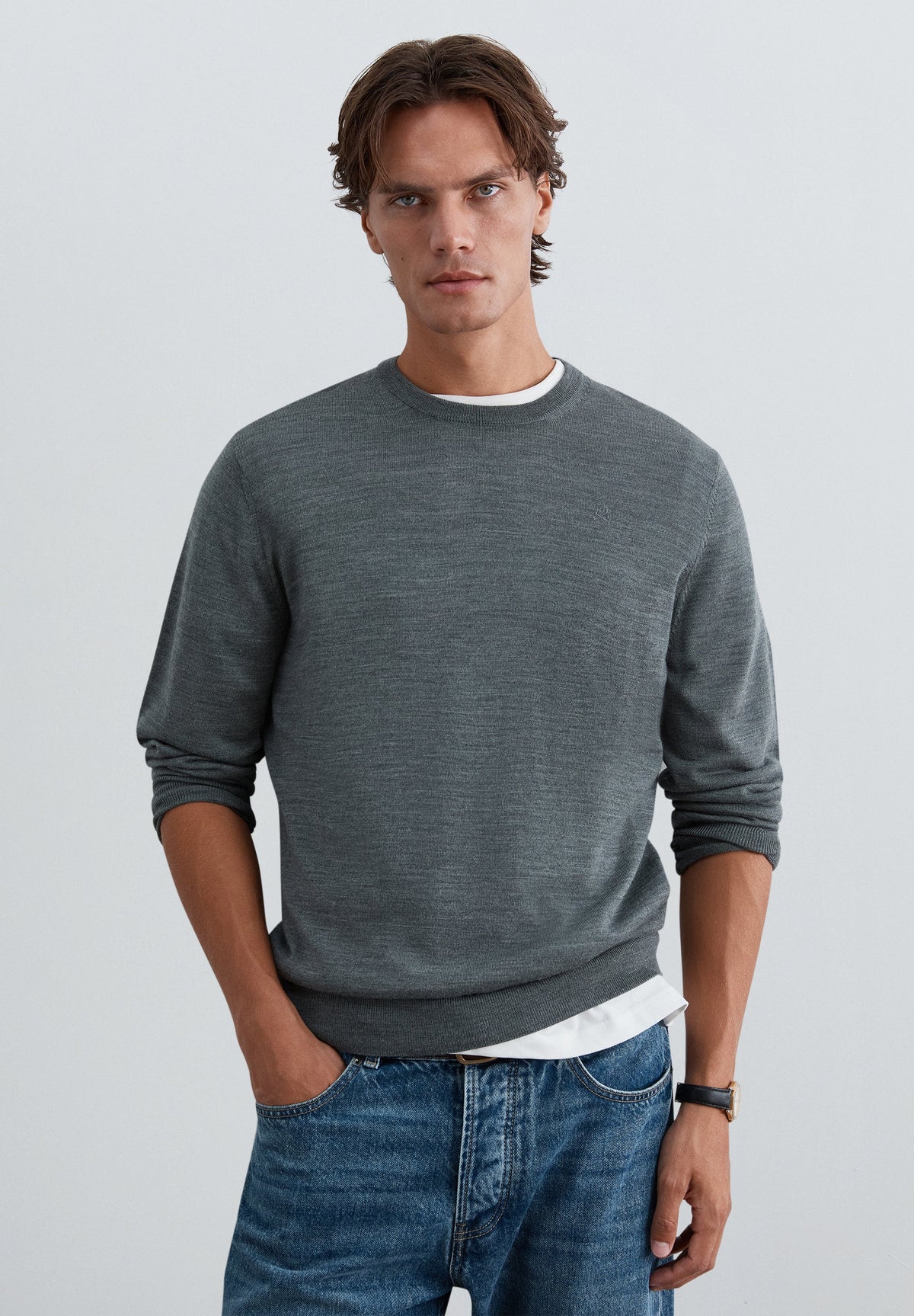 MAGLIA LANA COLLO ROTONDO