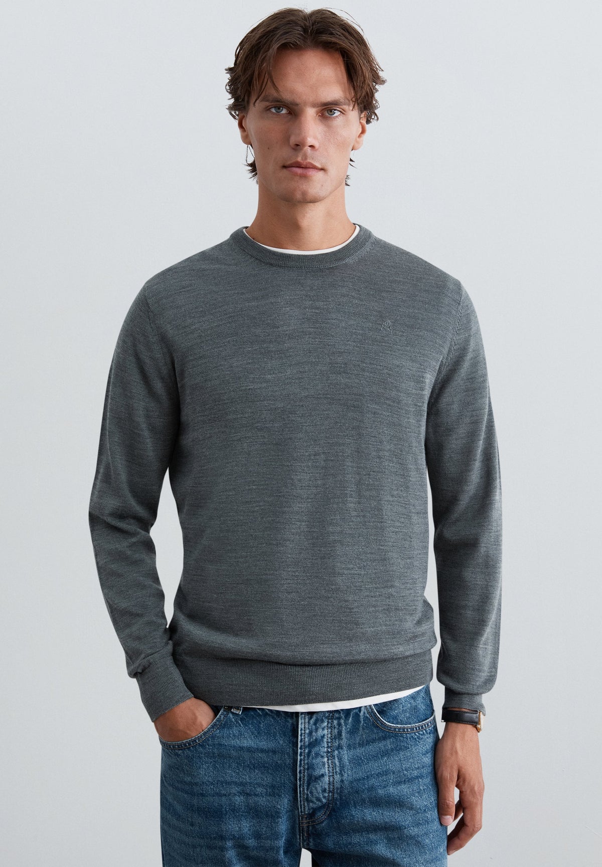 MAGLIA LANA COLLO ROTONDO