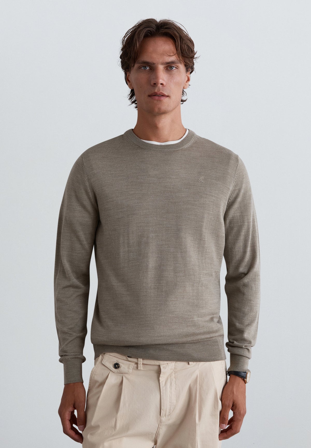 MAGLIA LANA COLLO ROTONDO