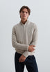 MAGLIA LANA HALF-ZIP