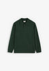MERINO WOOL POLO SHIRT-STYLE SWEATER