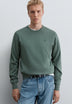STRICKPULLOVER AUS BAUMWOLLMISCHGEWEBE