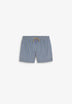 CONTRAST STRIPED SWIMMING TRUNKS