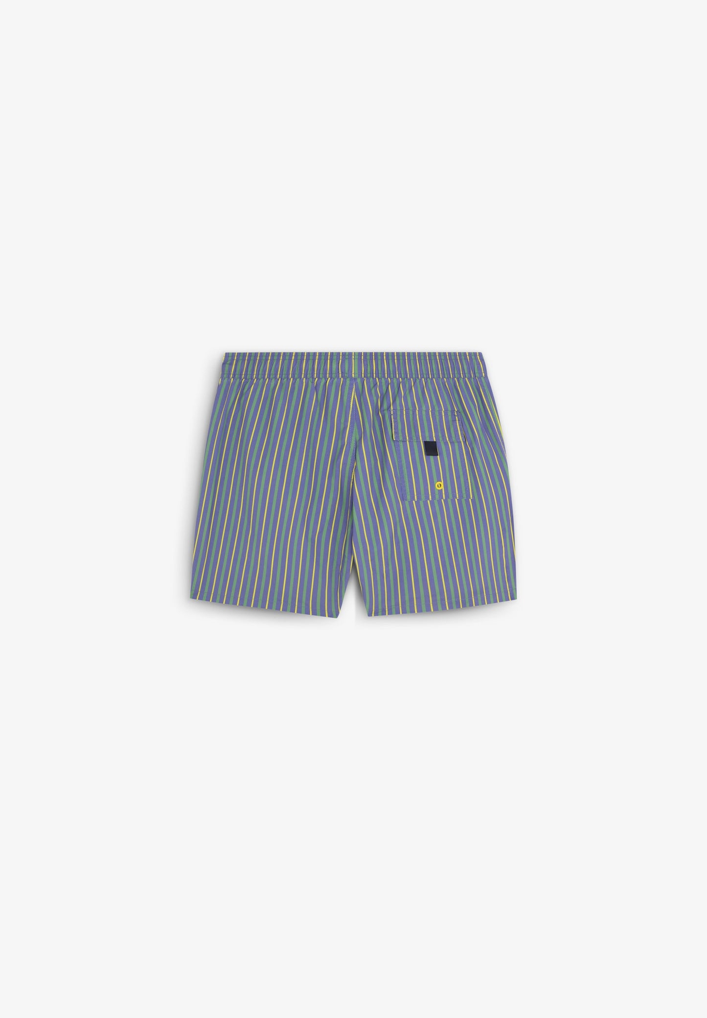 CONTRAST STRIPED SWIMMING TRUNKS