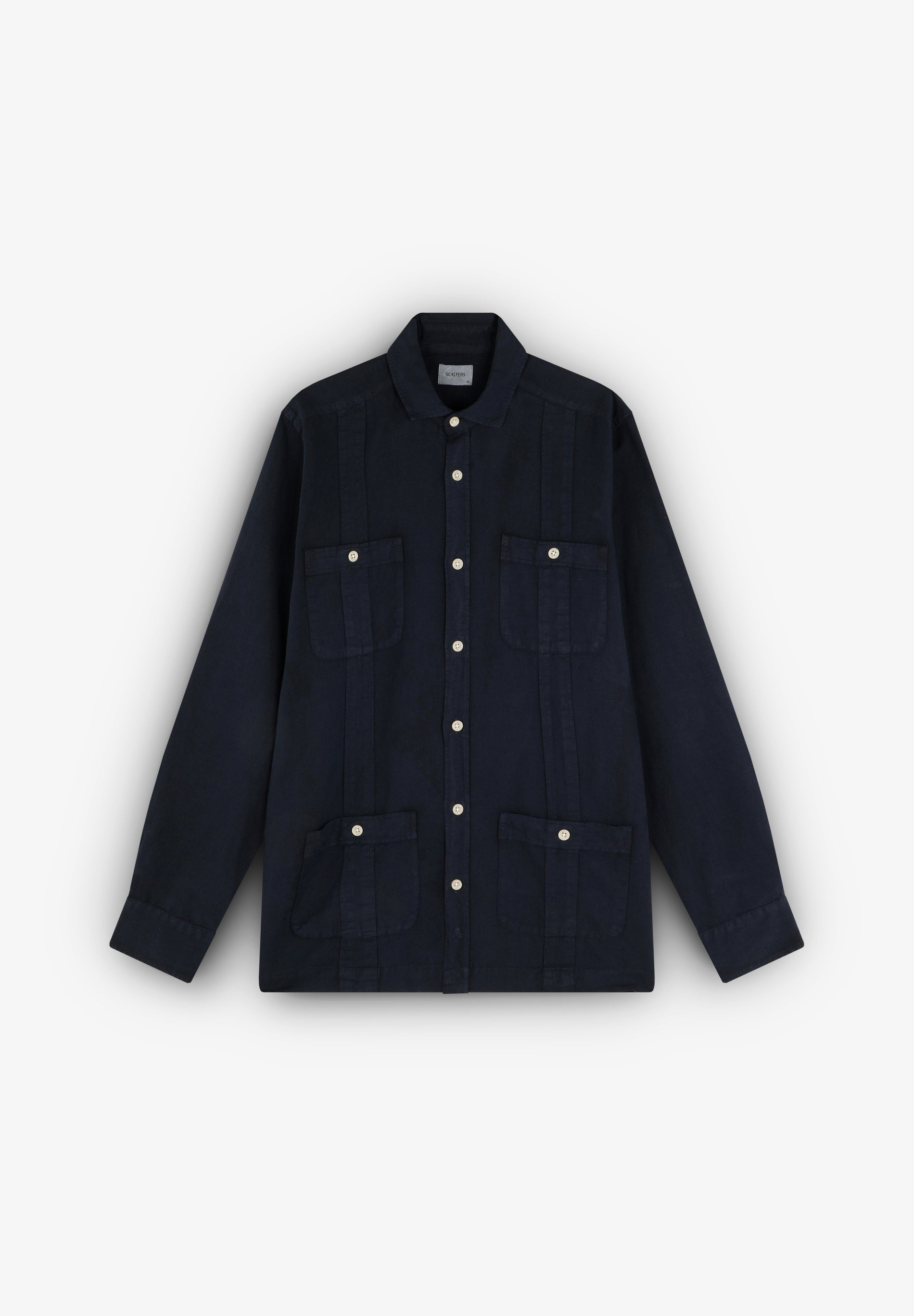 LINEN SAFARI SHIRT