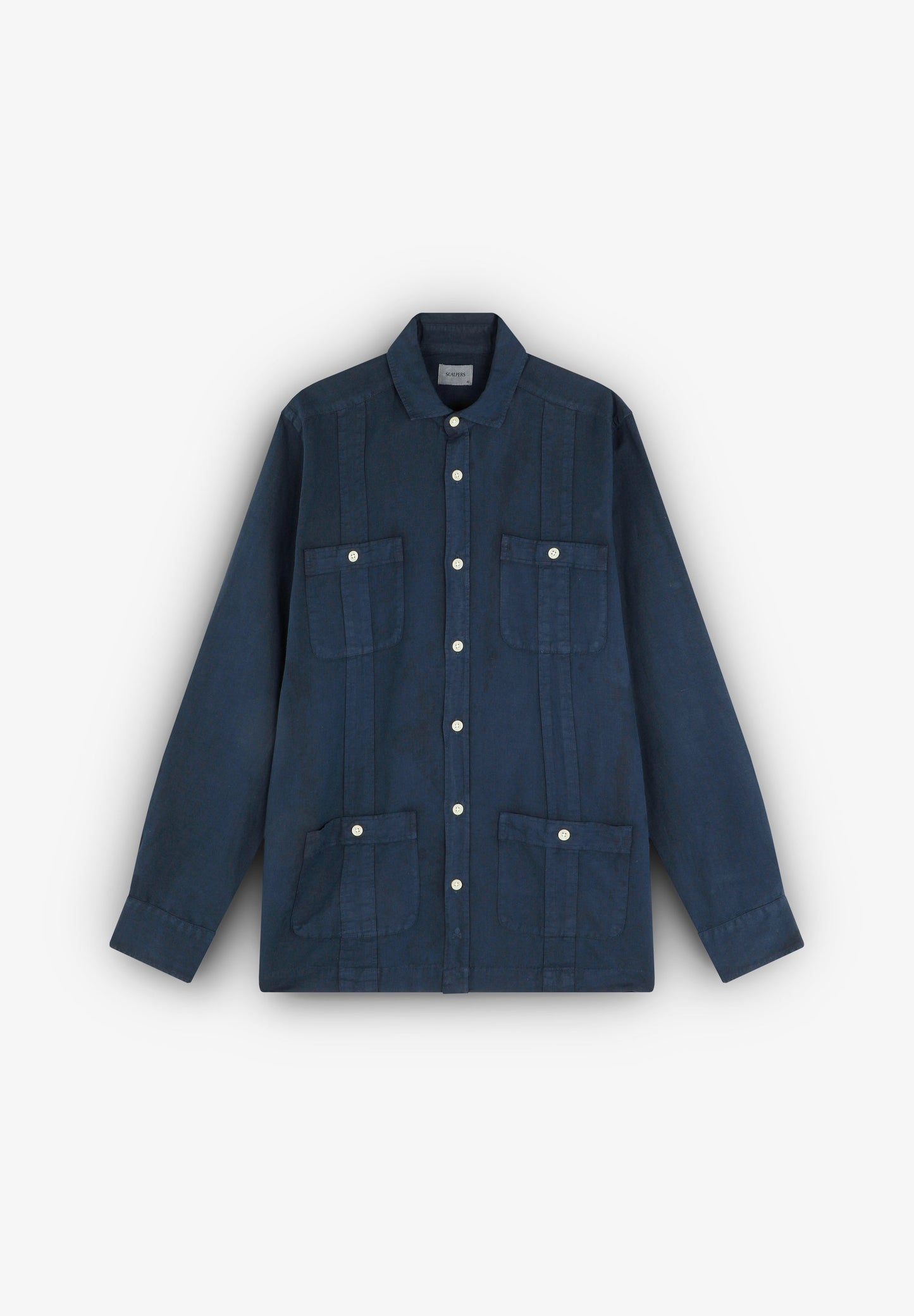 LINEN SAFARI SHIRT