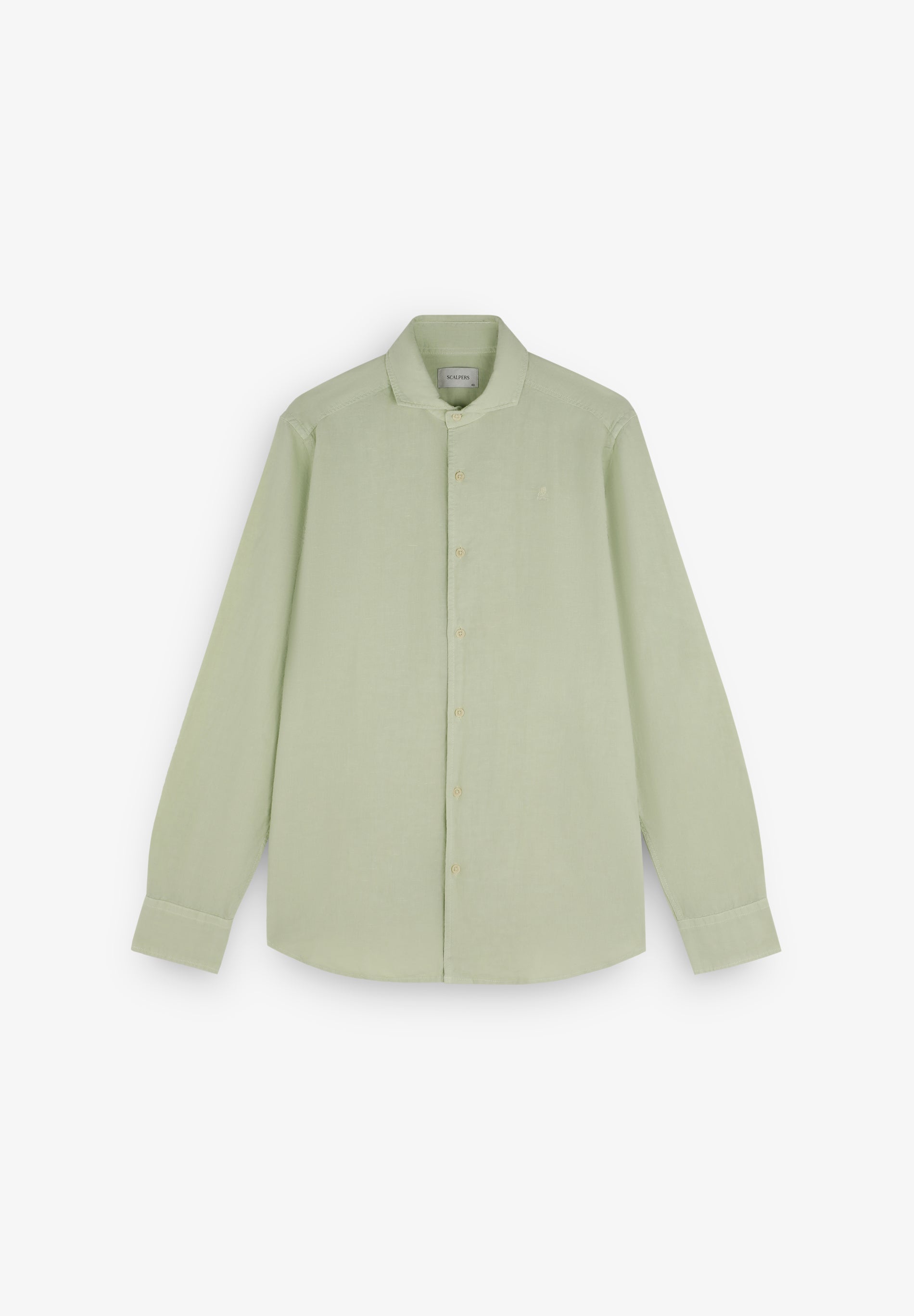 LINEN SKULL SHIRT