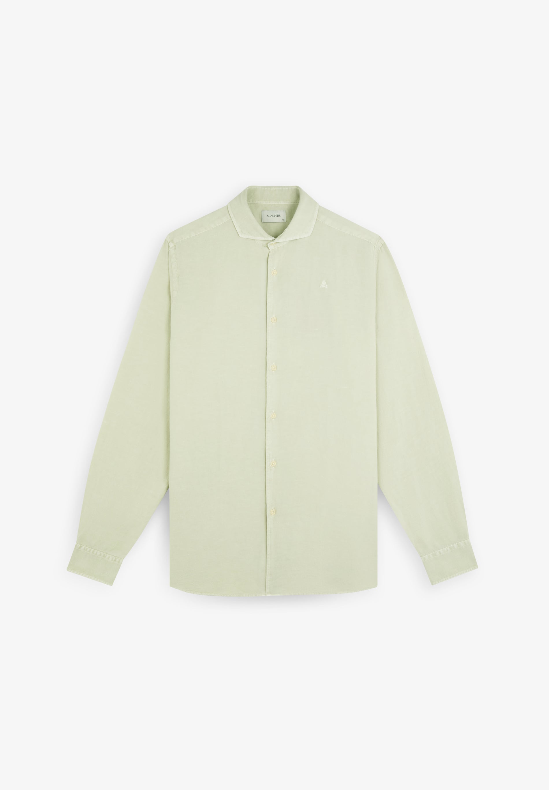 LINEN SKULL SHIRT