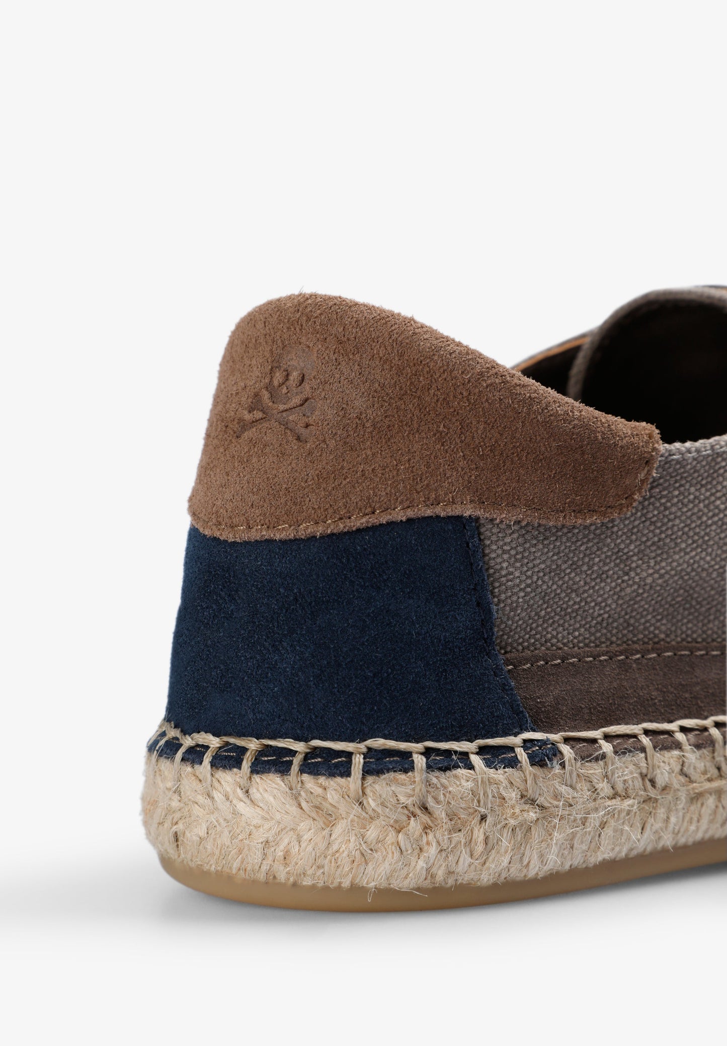 CONTRAST SUEDE SNEAKERS