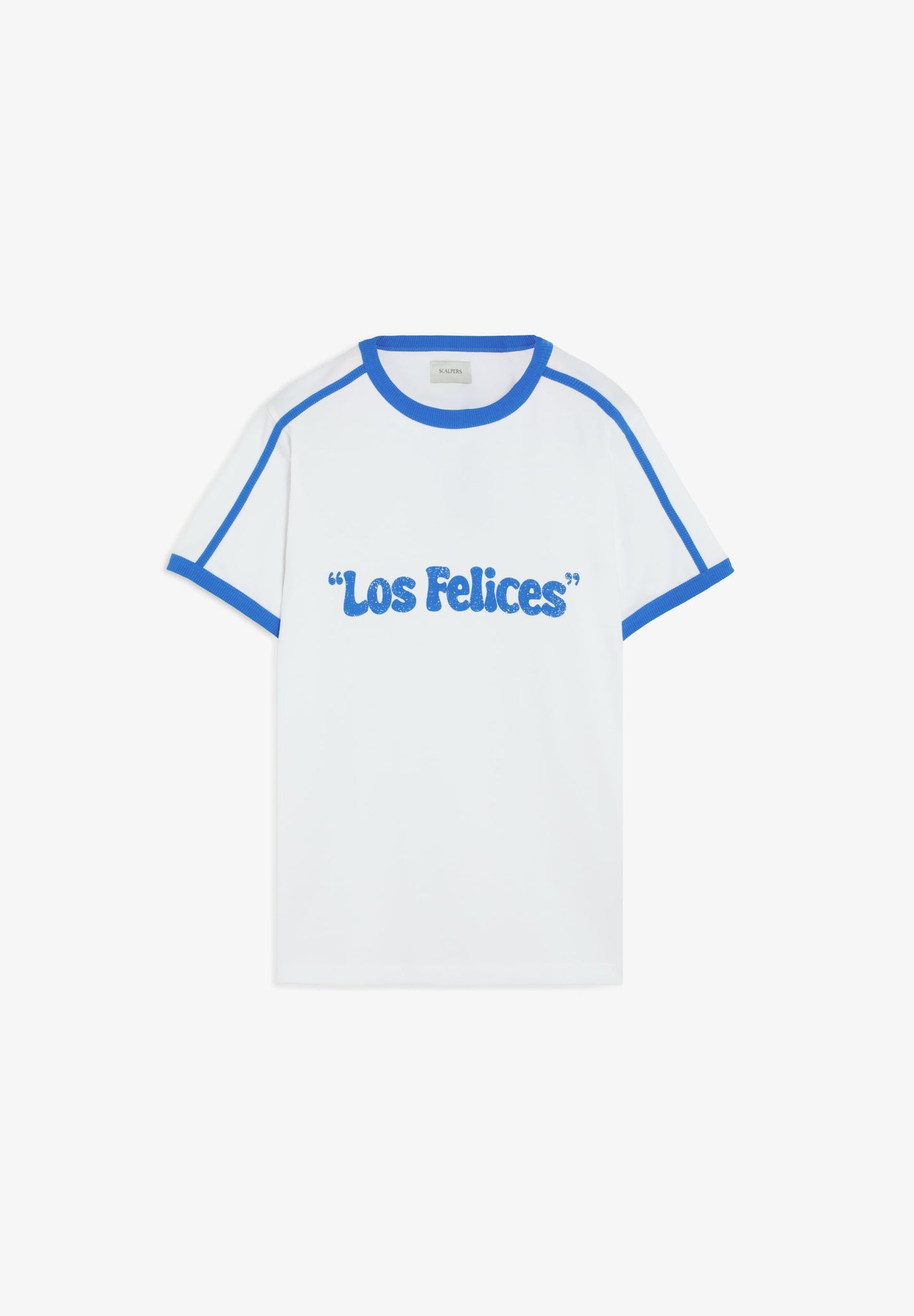 CONTRAST RIBBED T-SHIRT  | LE CHIRINGUITO