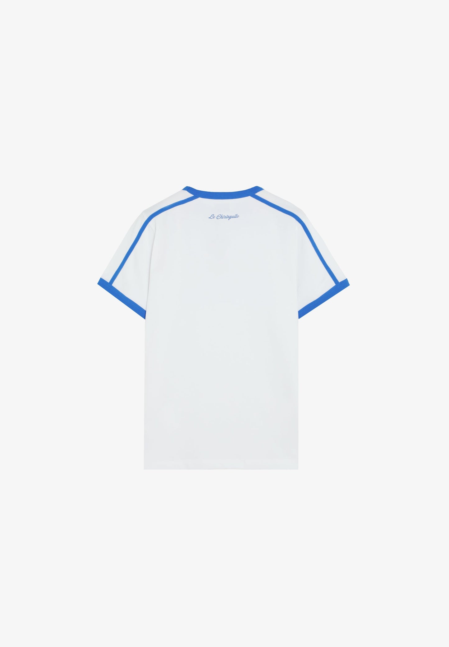CONTRAST RIBBED T-SHIRT  | LE CHIRINGUITO
