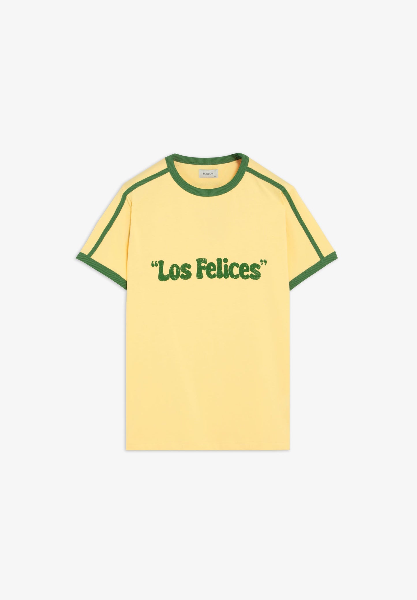 CONTRAST RIBBED T-SHIRT  | LE CHIRINGUITO
