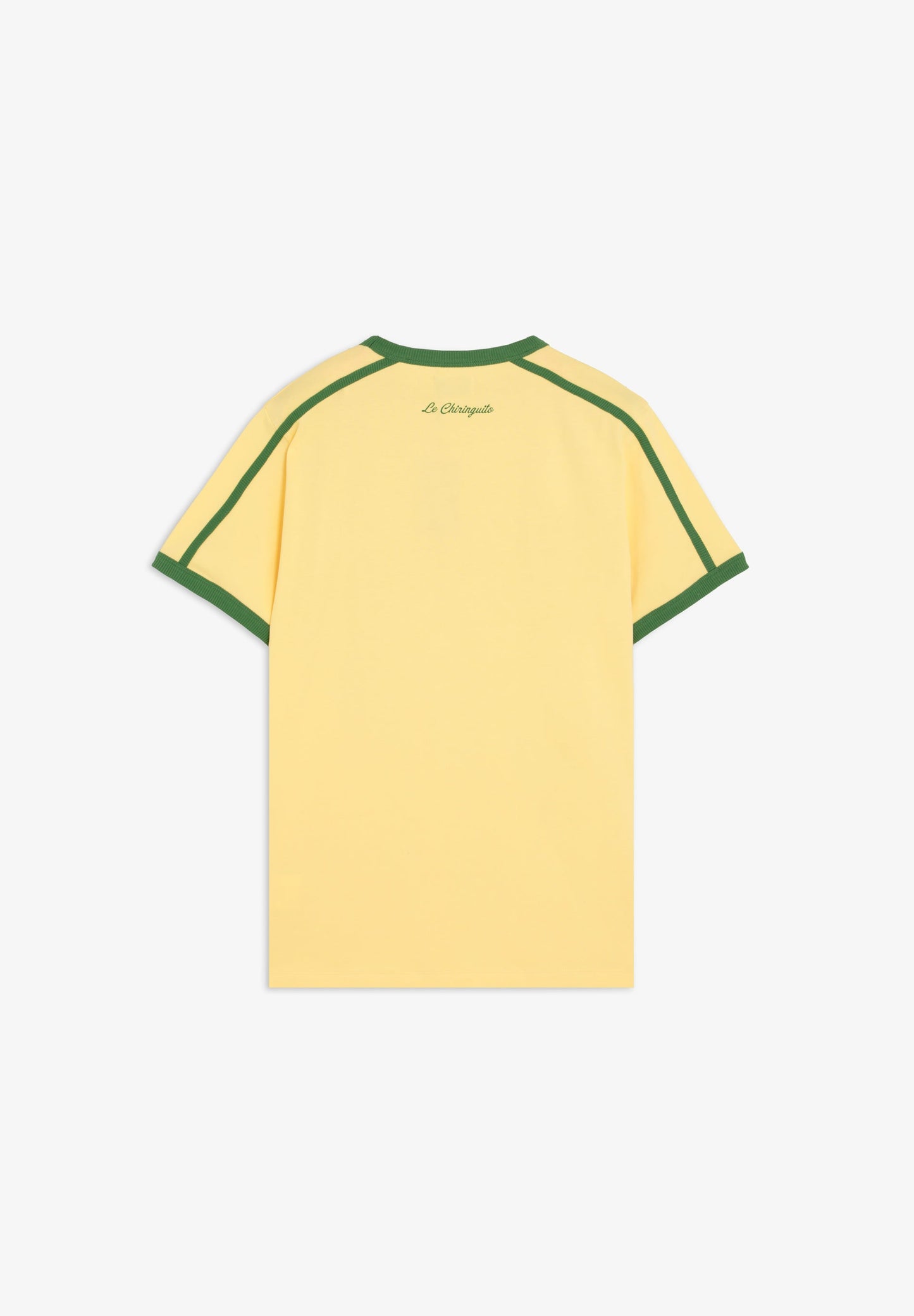 CONTRAST RIBBED T-SHIRT  | LE CHIRINGUITO