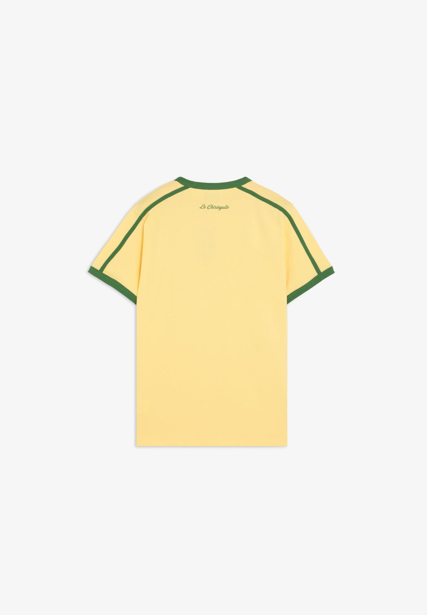 CONTRAST RIBBED T-SHIRT  | LE CHIRINGUITO