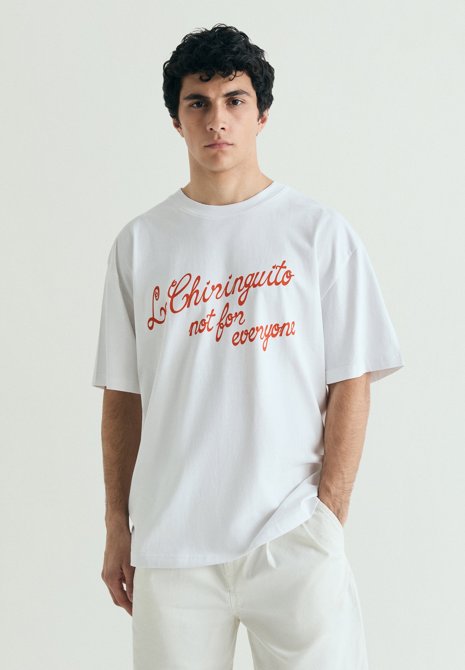 SHIRT MIT KONTRASTFARBENEM PRINT | LE CHIRINGUITO