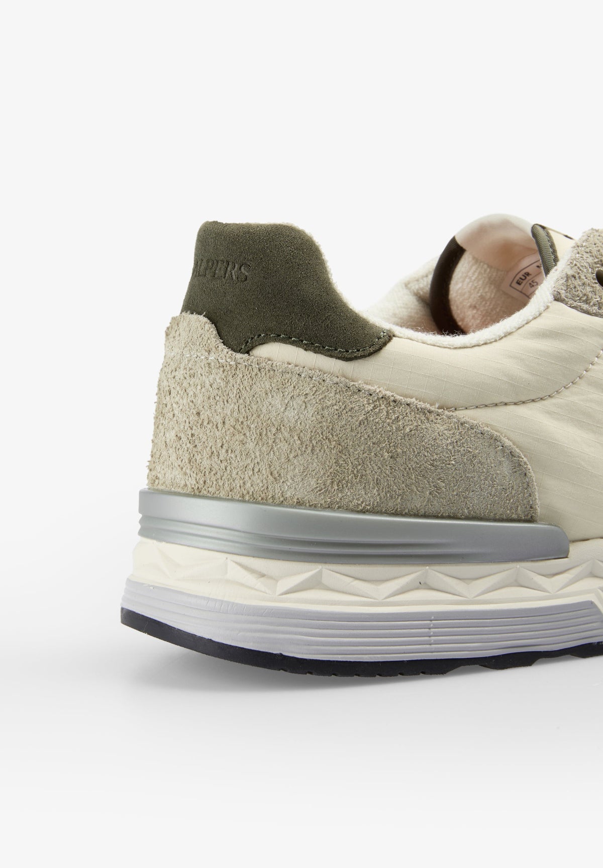 CONTRAST SUEDE SNEAKERS