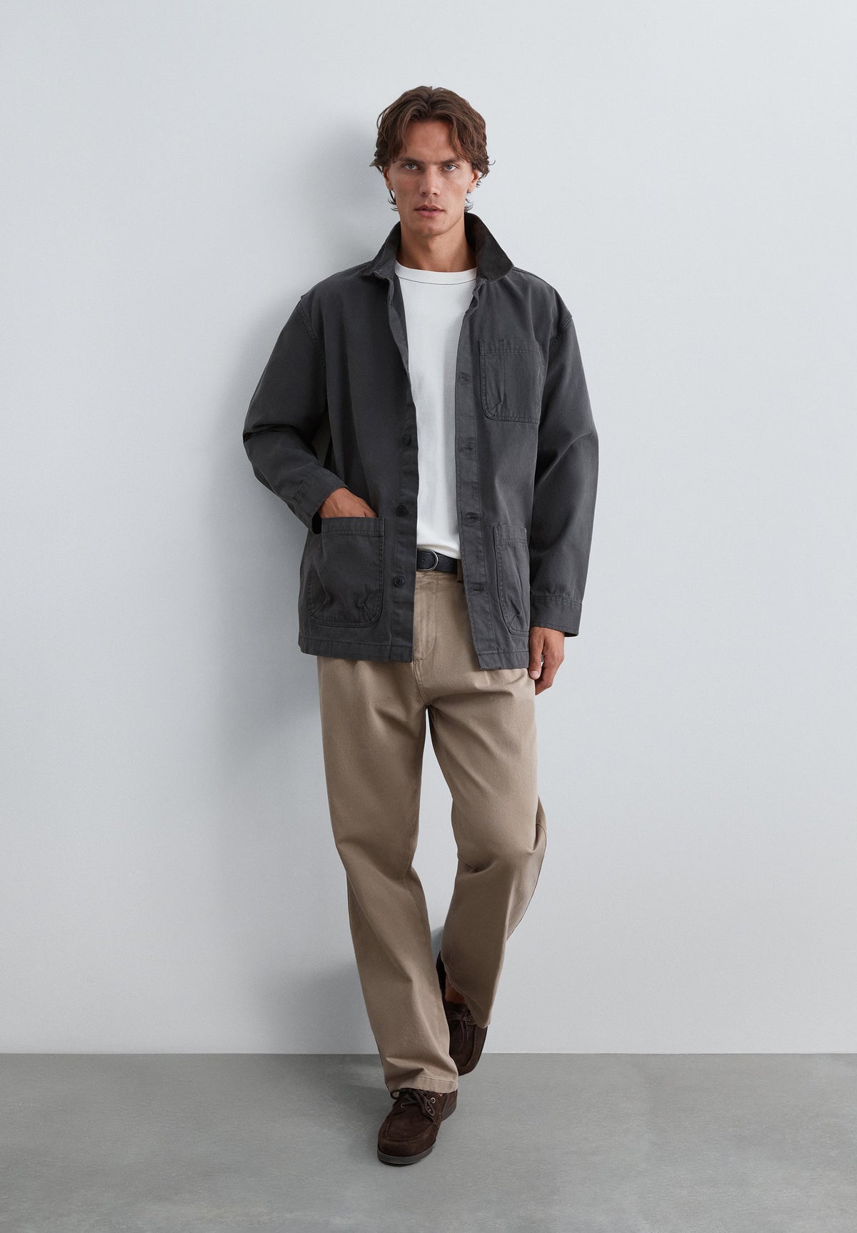FADED OVERSHIRT WITH POCKETS