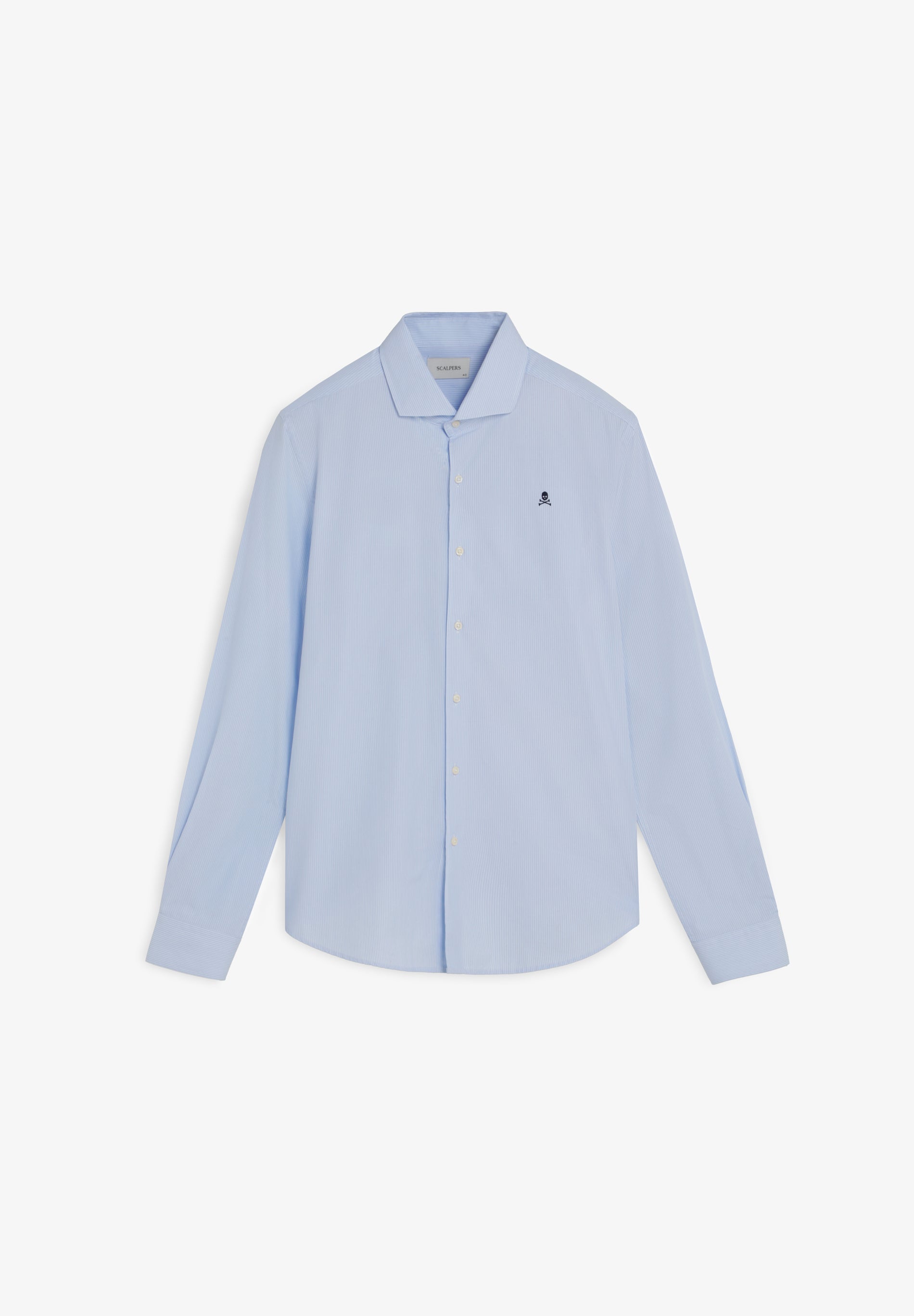 CAMICIA MICRORIGHE COTONE