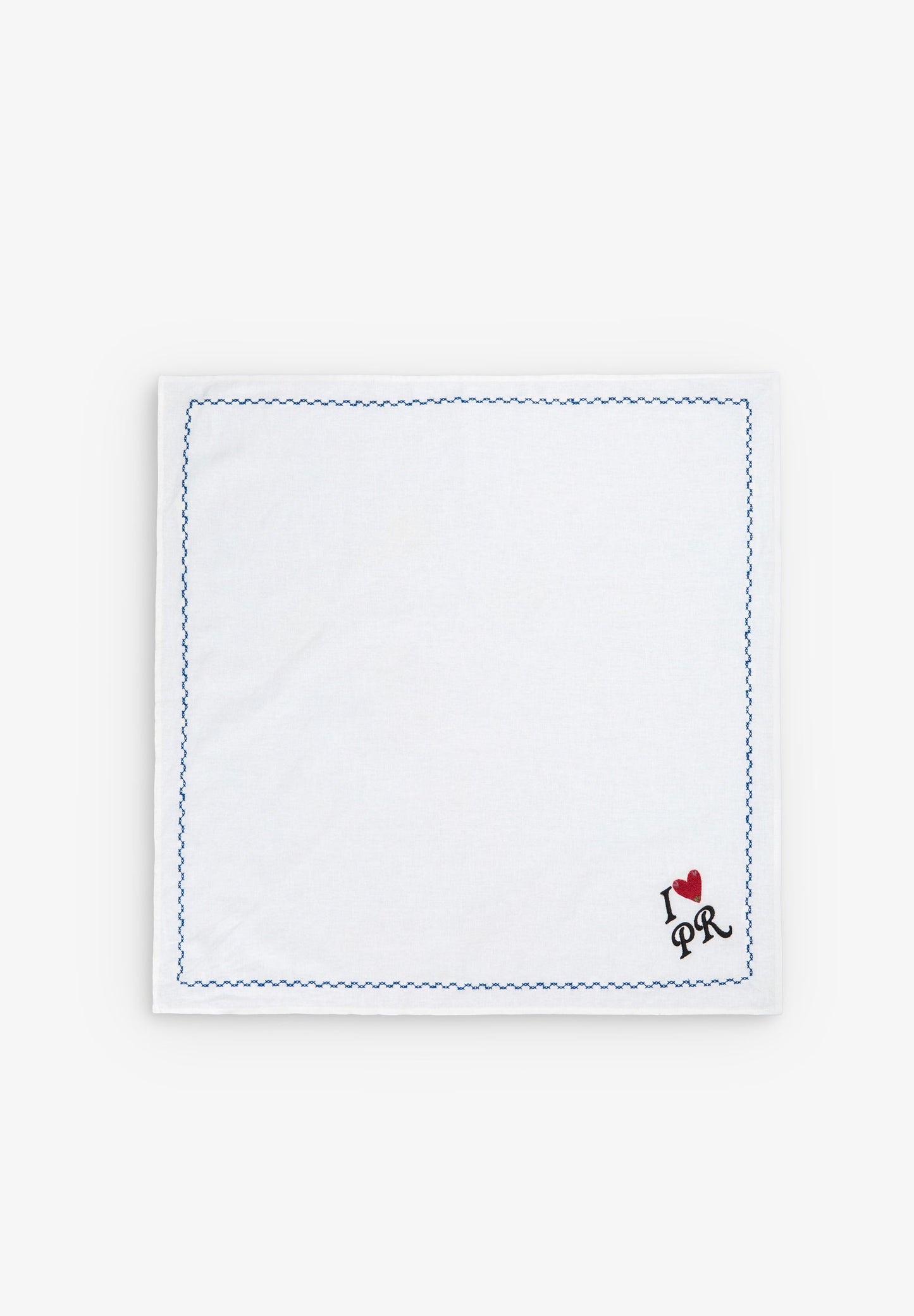 BANDANA STAMPATA COTONE E LINO