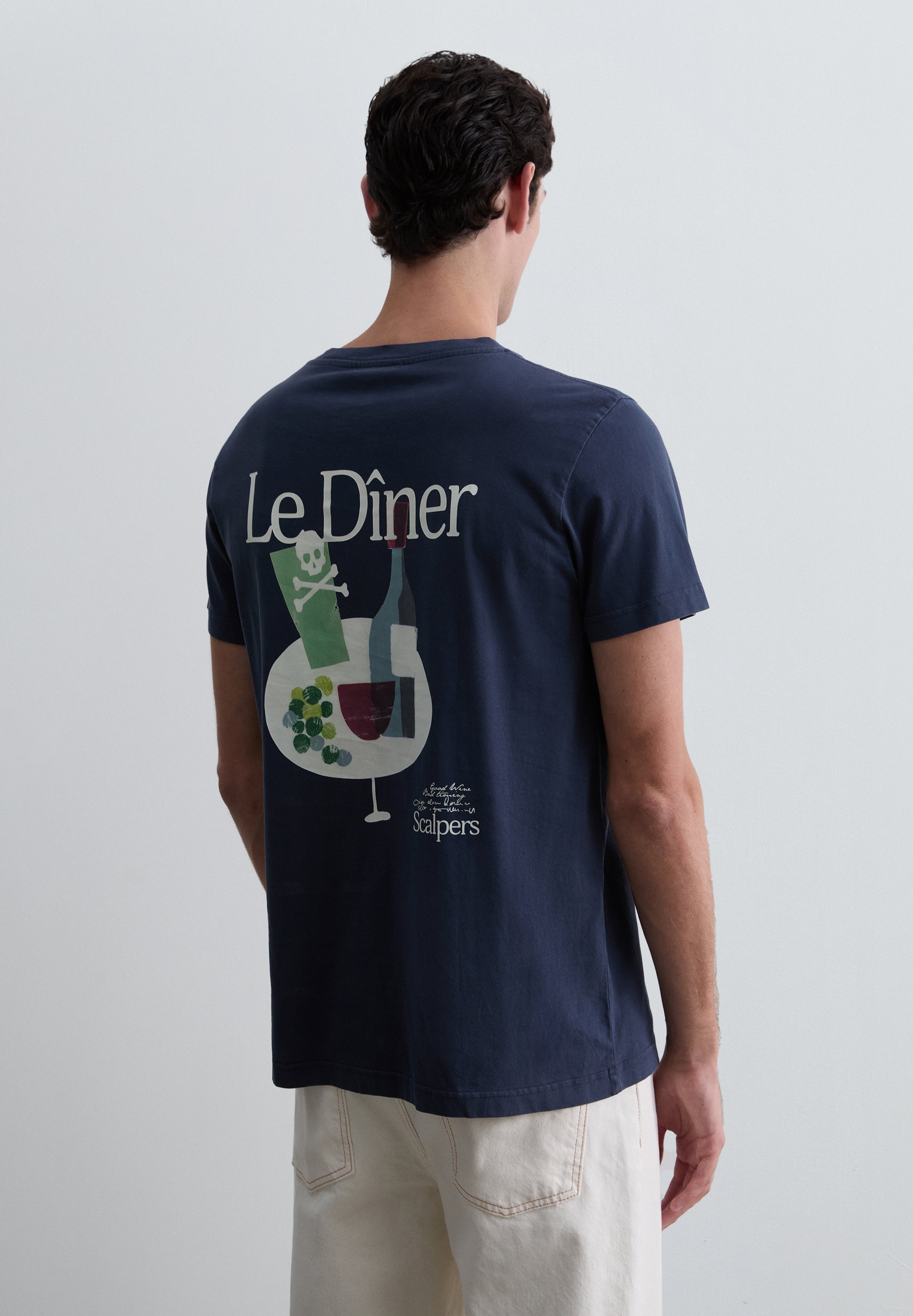 T-SHIRT IMPRIMÉ LE DÎNER