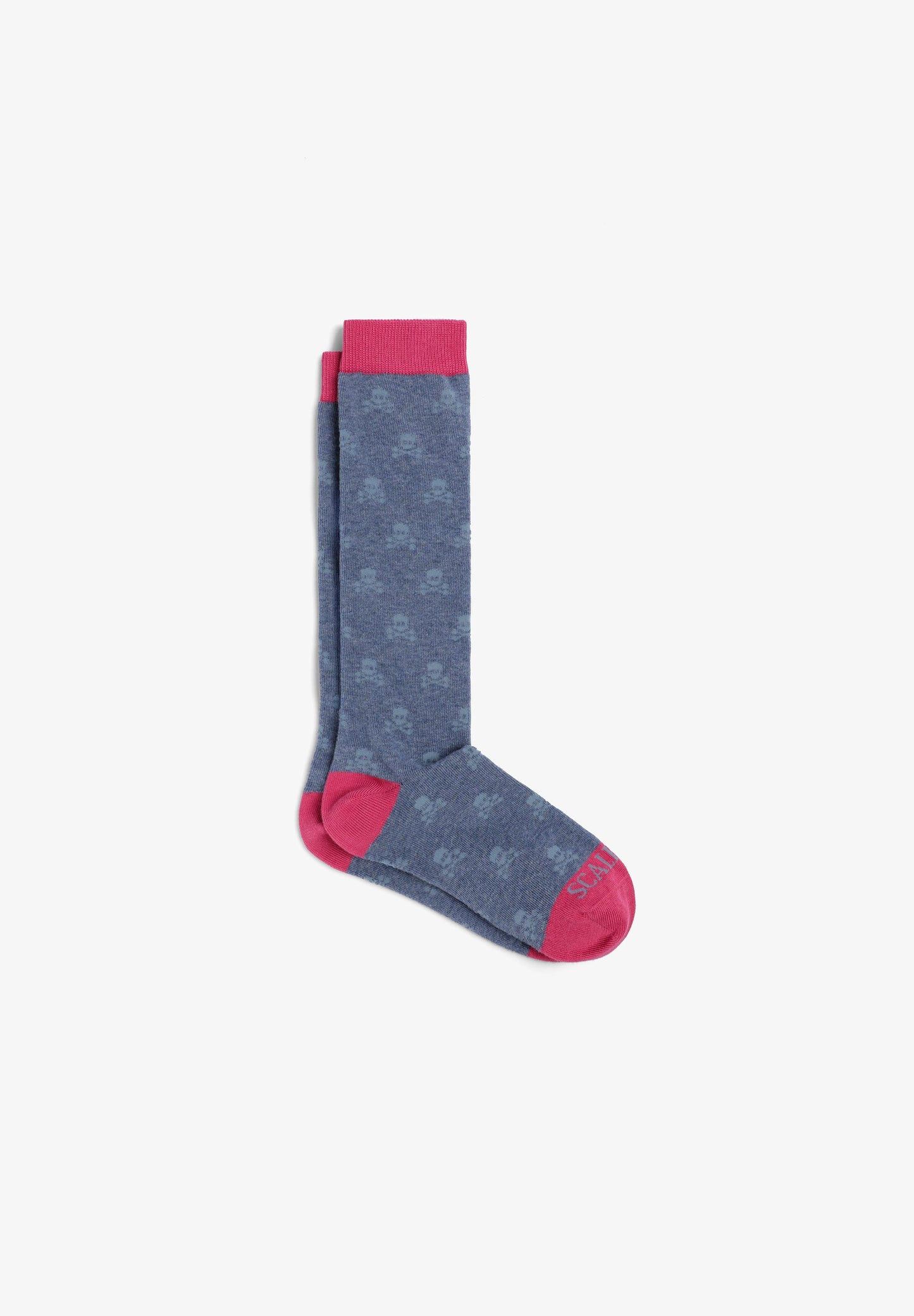 SOCKEN MIT TOTENKOPF-PRINT