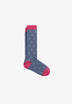 SOCKEN MIT TOTENKOPF-PRINT