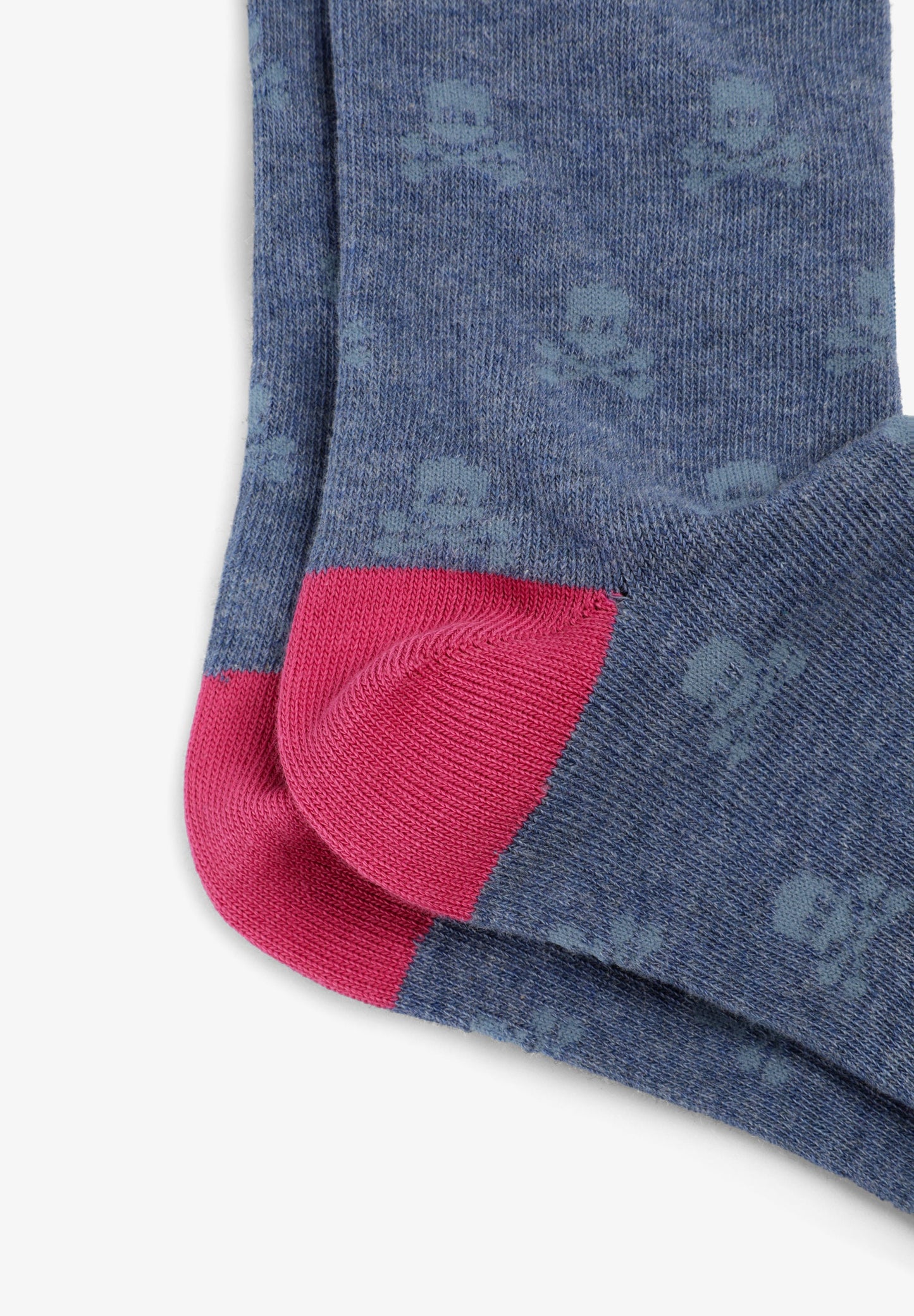 SOCKEN MIT TOTENKOPF-PRINT