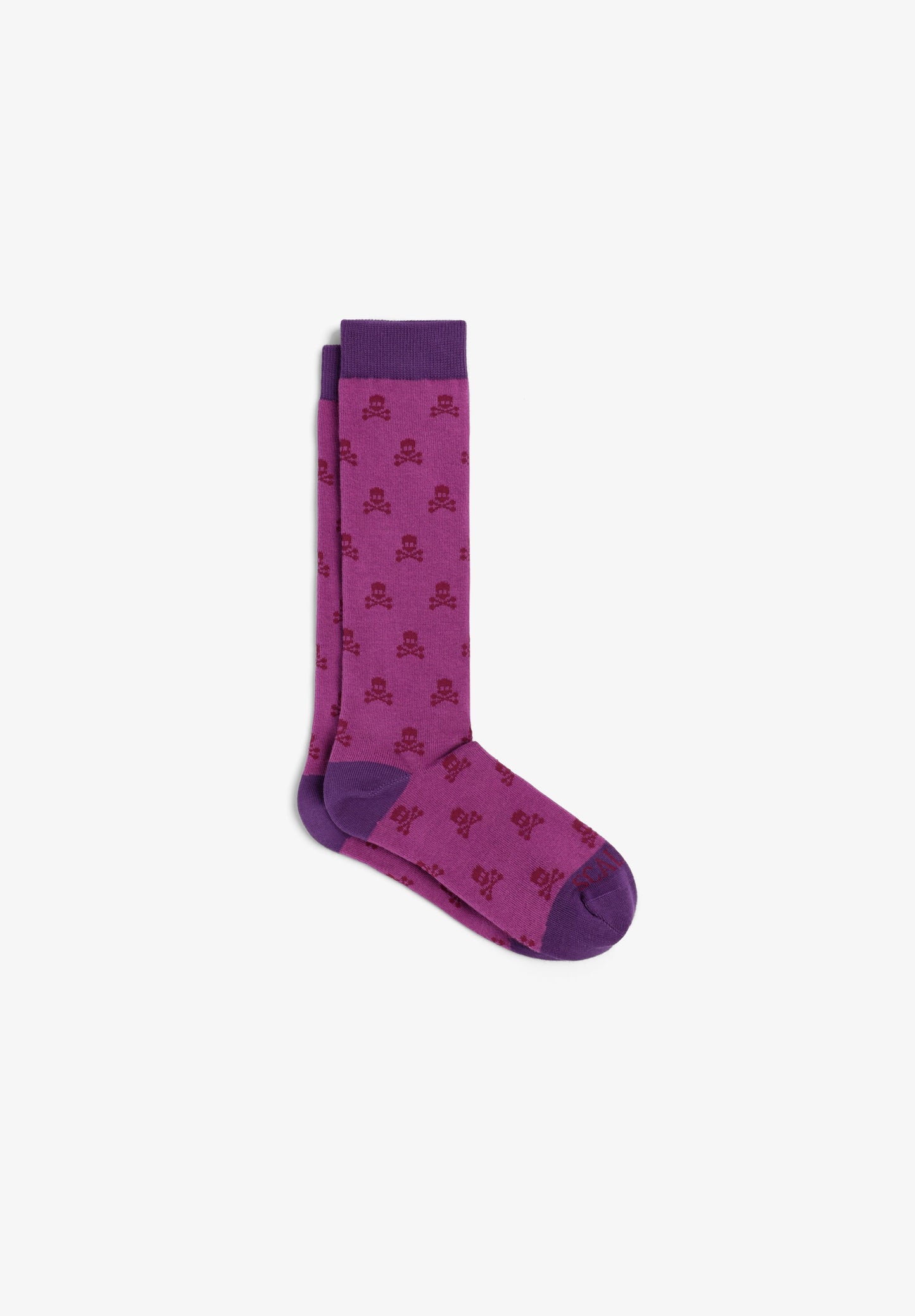 SOCKEN MIT TOTENKOPF-PRINT