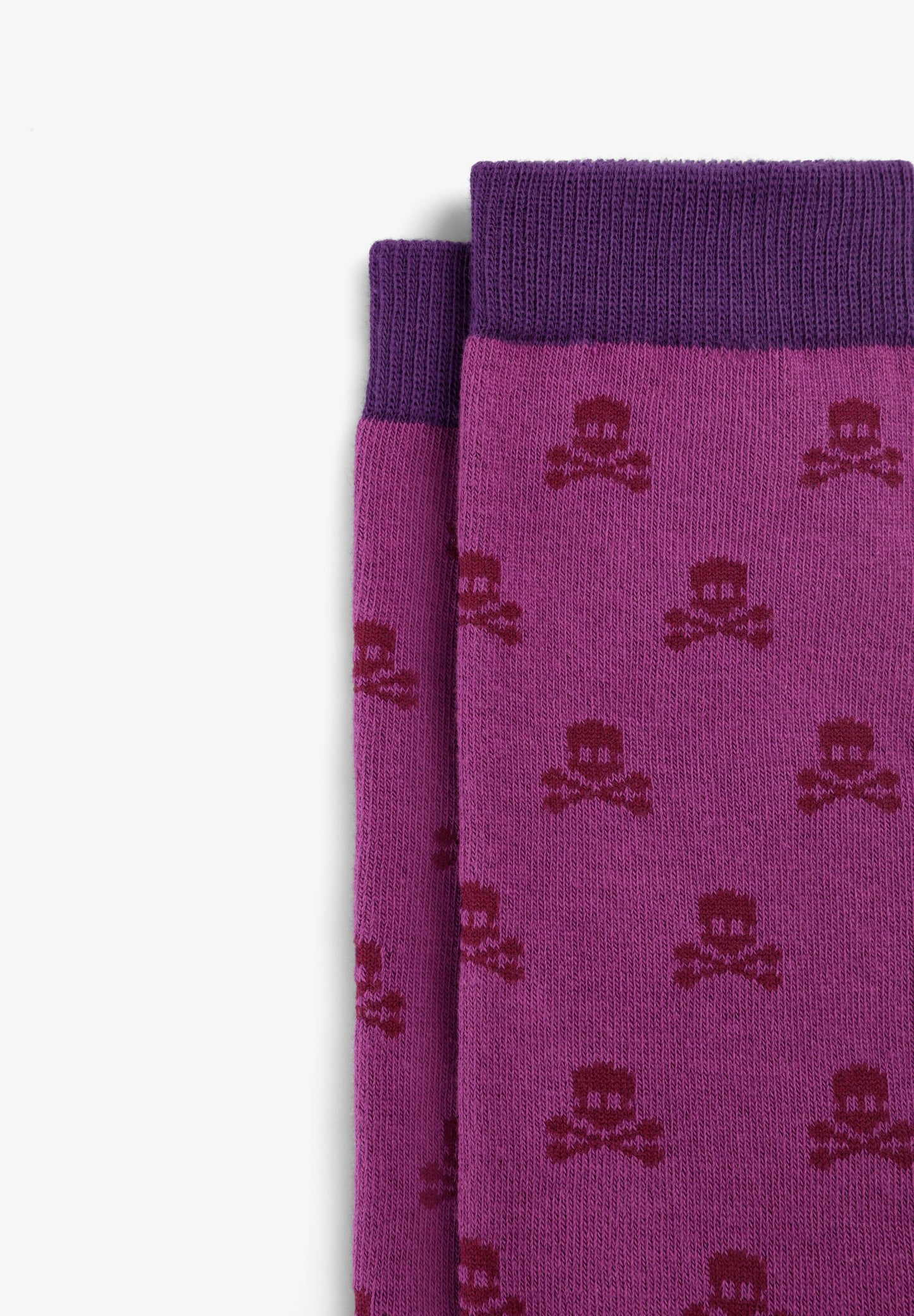 SOCKEN MIT TOTENKOPF-PRINT
