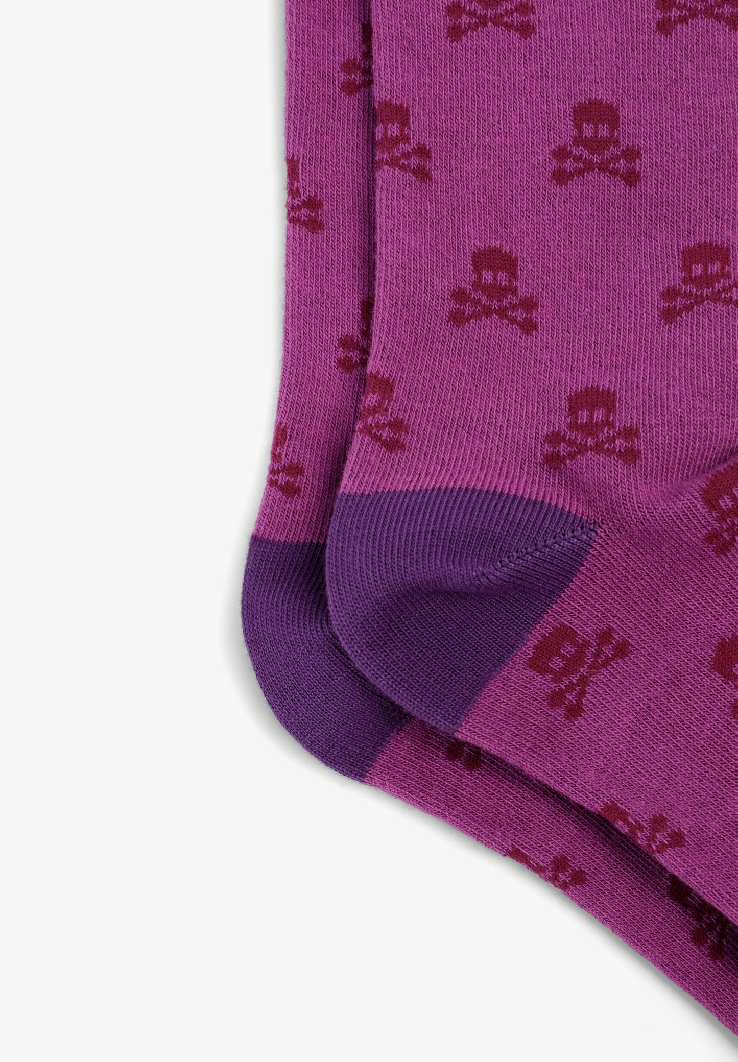 SOCKEN MIT TOTENKOPF-PRINT