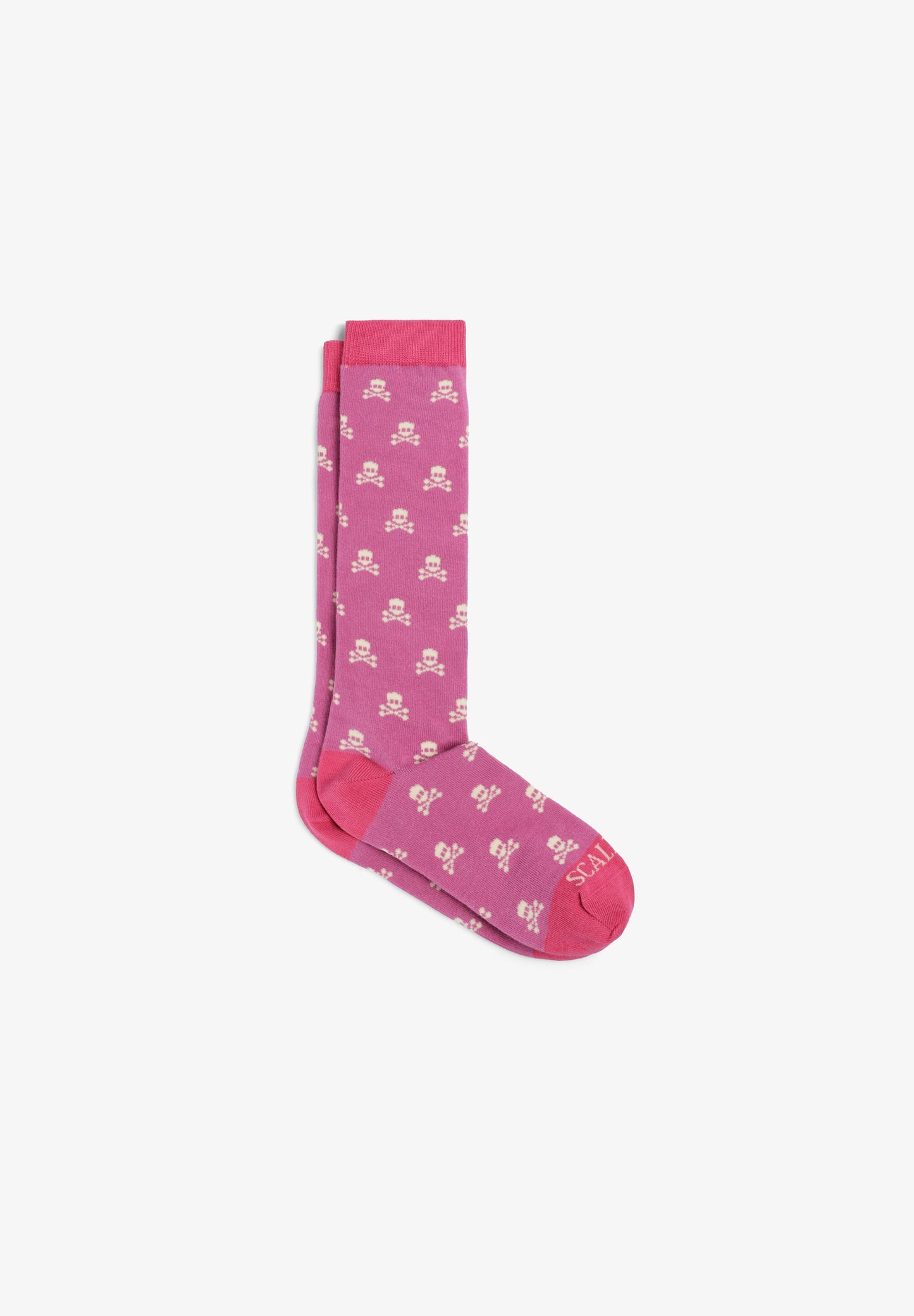 SOCKEN MIT TOTENKOPF-PRINT