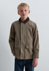 JACKET WITH POCKETS AND INNER WAISTCOAT