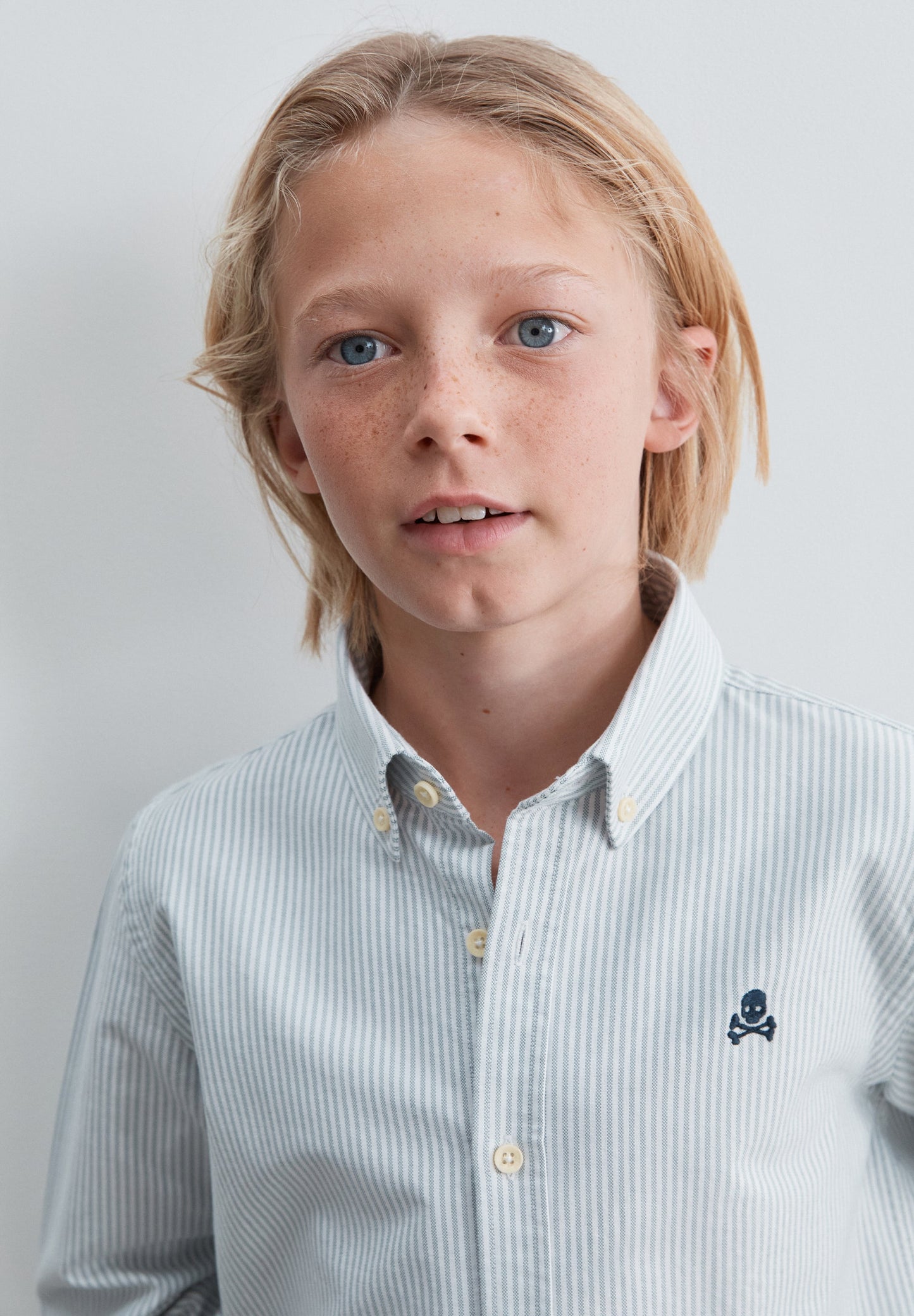CAMICIA OXFORD RIGHE