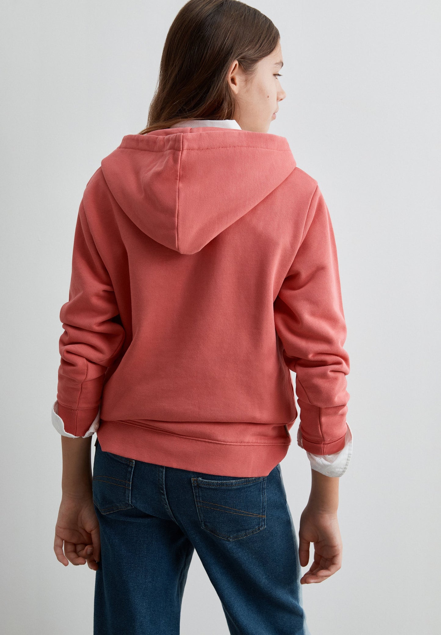 HOODIE WITH EMBOSSED DETAILING