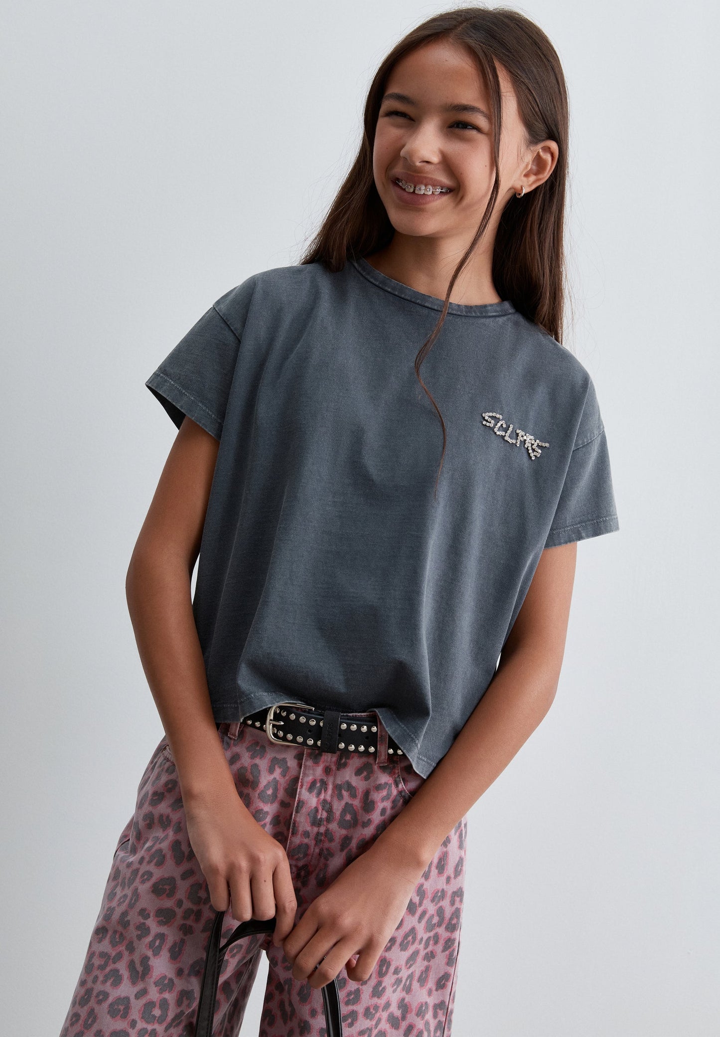 T-SHIRT DÉTAIL STRASS