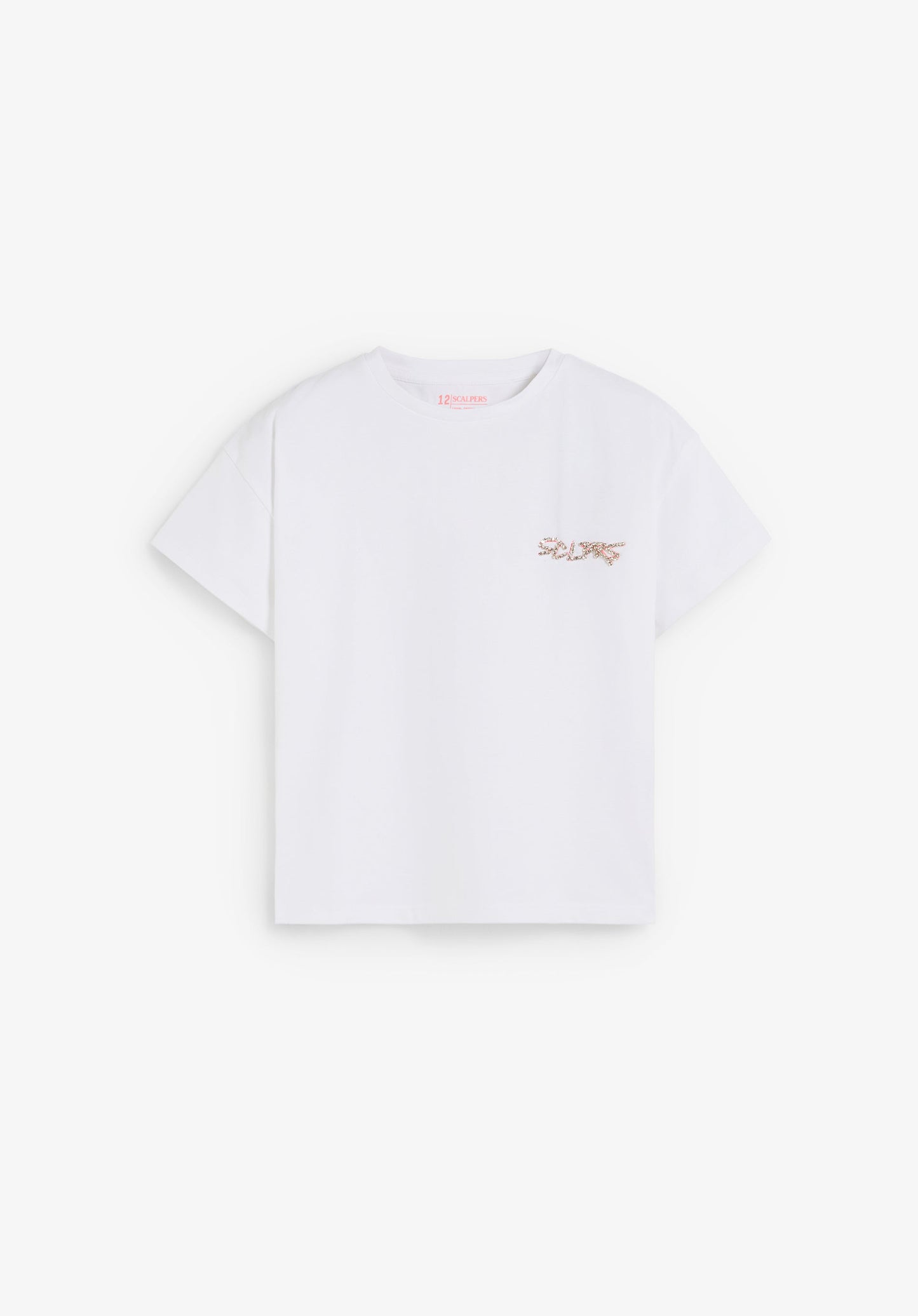 T-SHIRT MIT STRASS