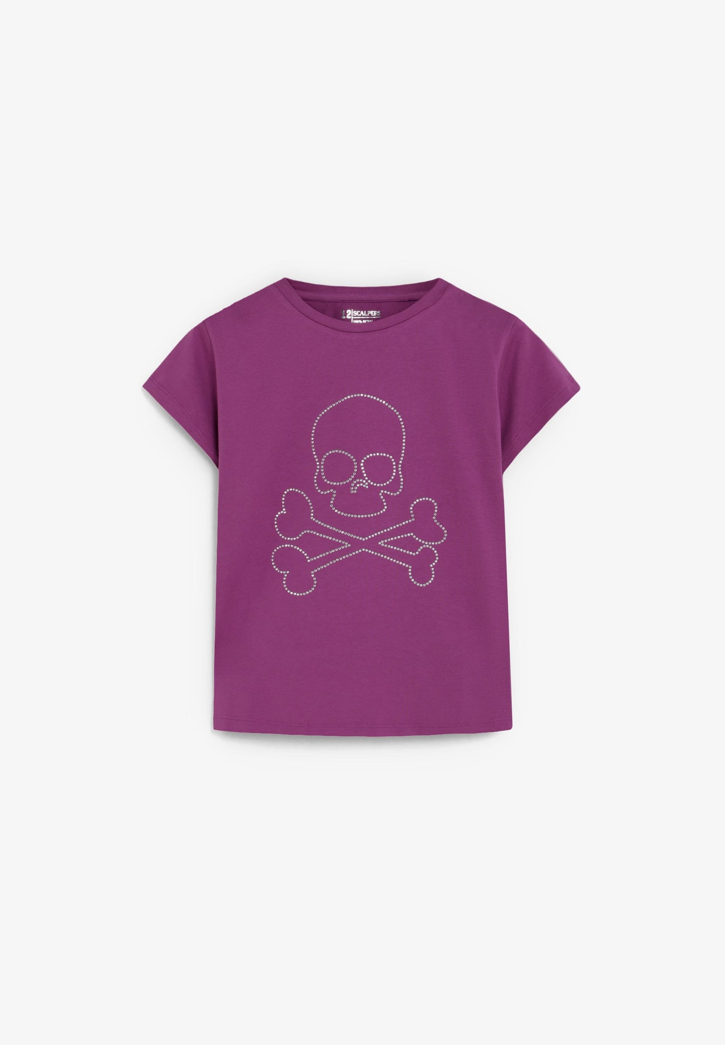 SCSHINY SKULL TEE GIRLS