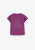 SCSHINY SKULL TEE GIRLS