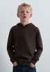 CHUNKY KNIT HOODIE