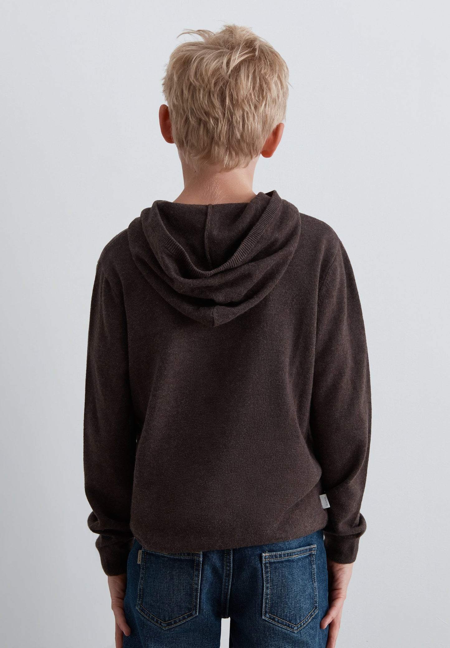 CHUNKY KNIT HOODIE