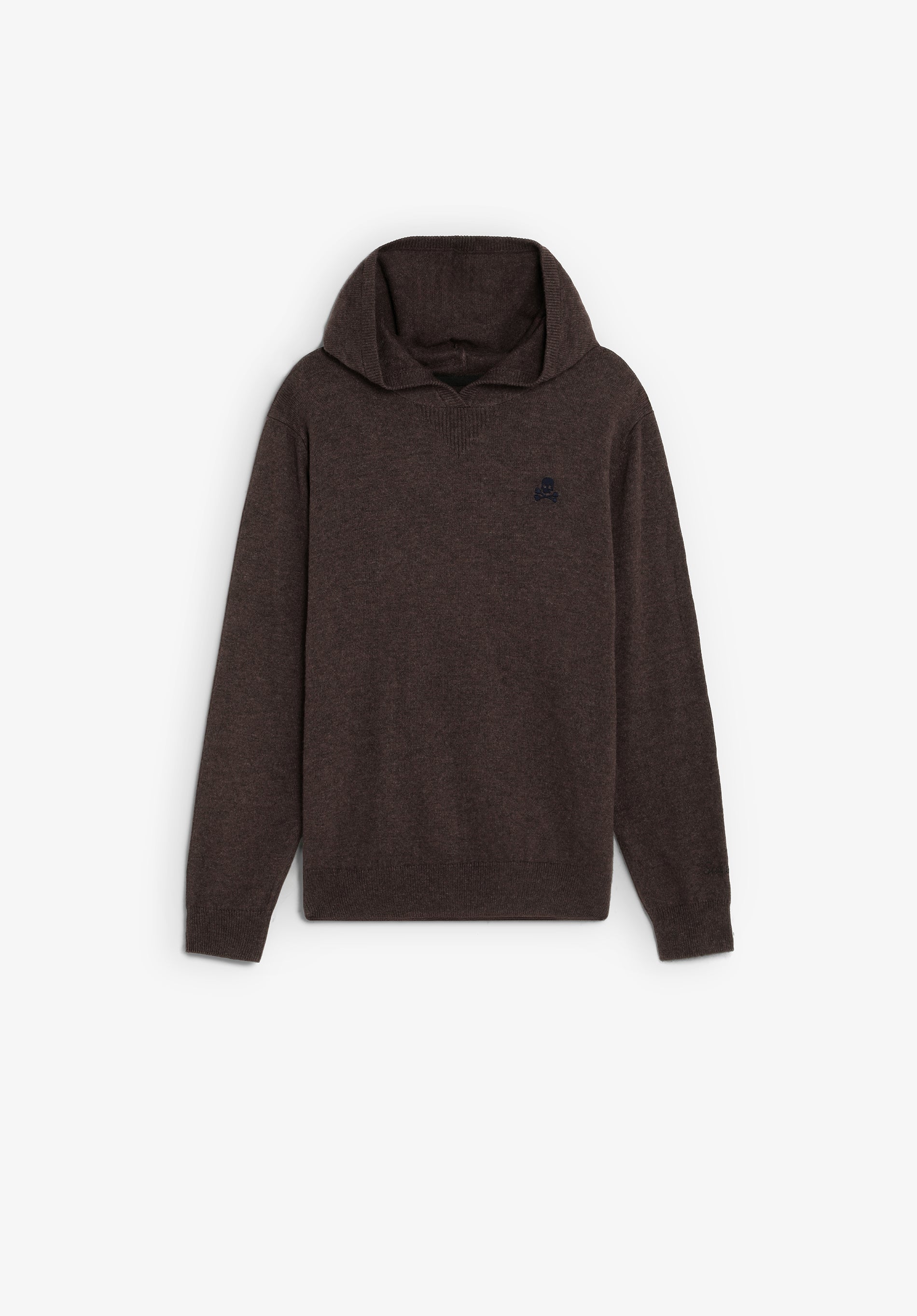 CHUNKY KNIT HOODIE