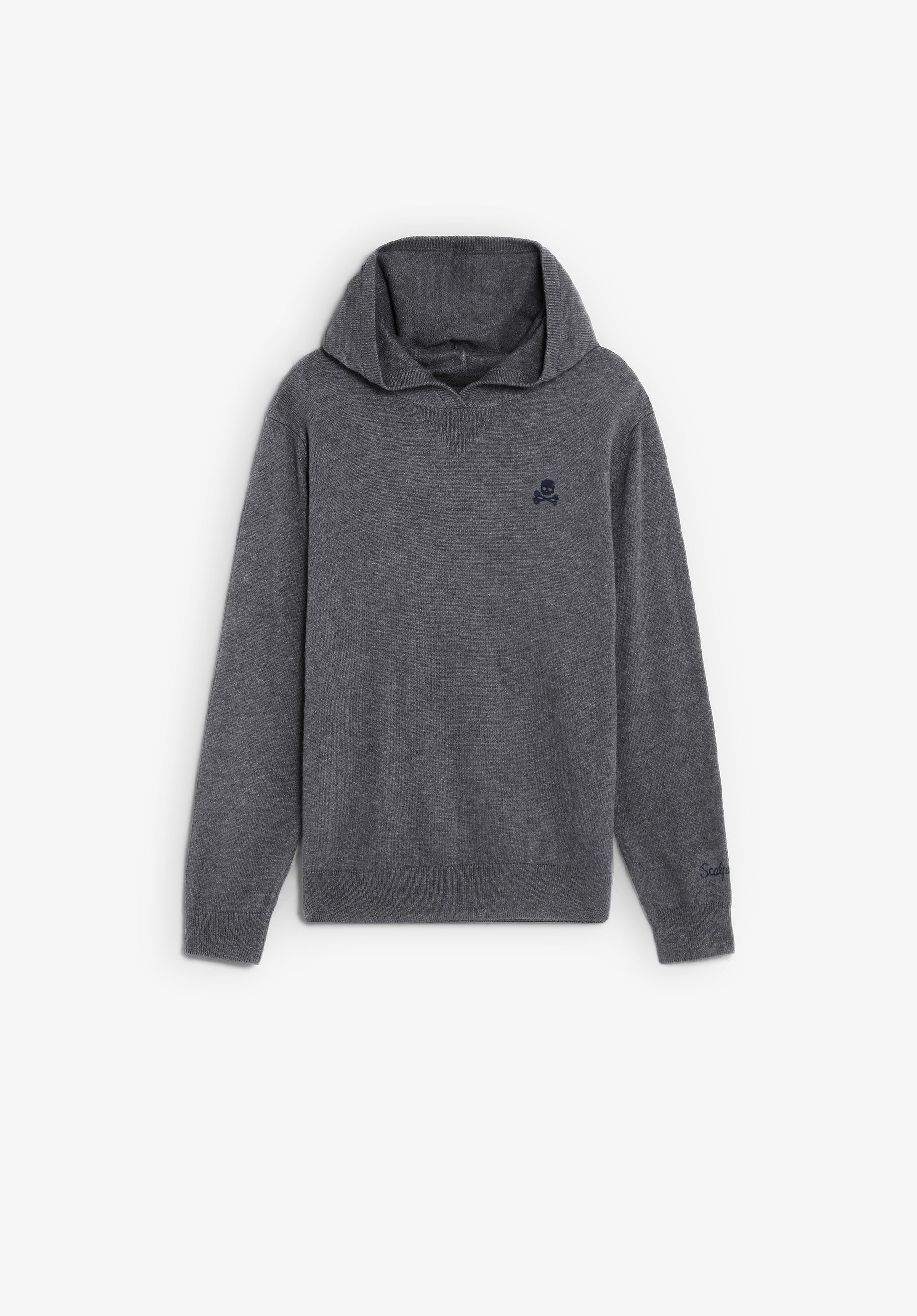 CHUNKY KNIT HOODIE