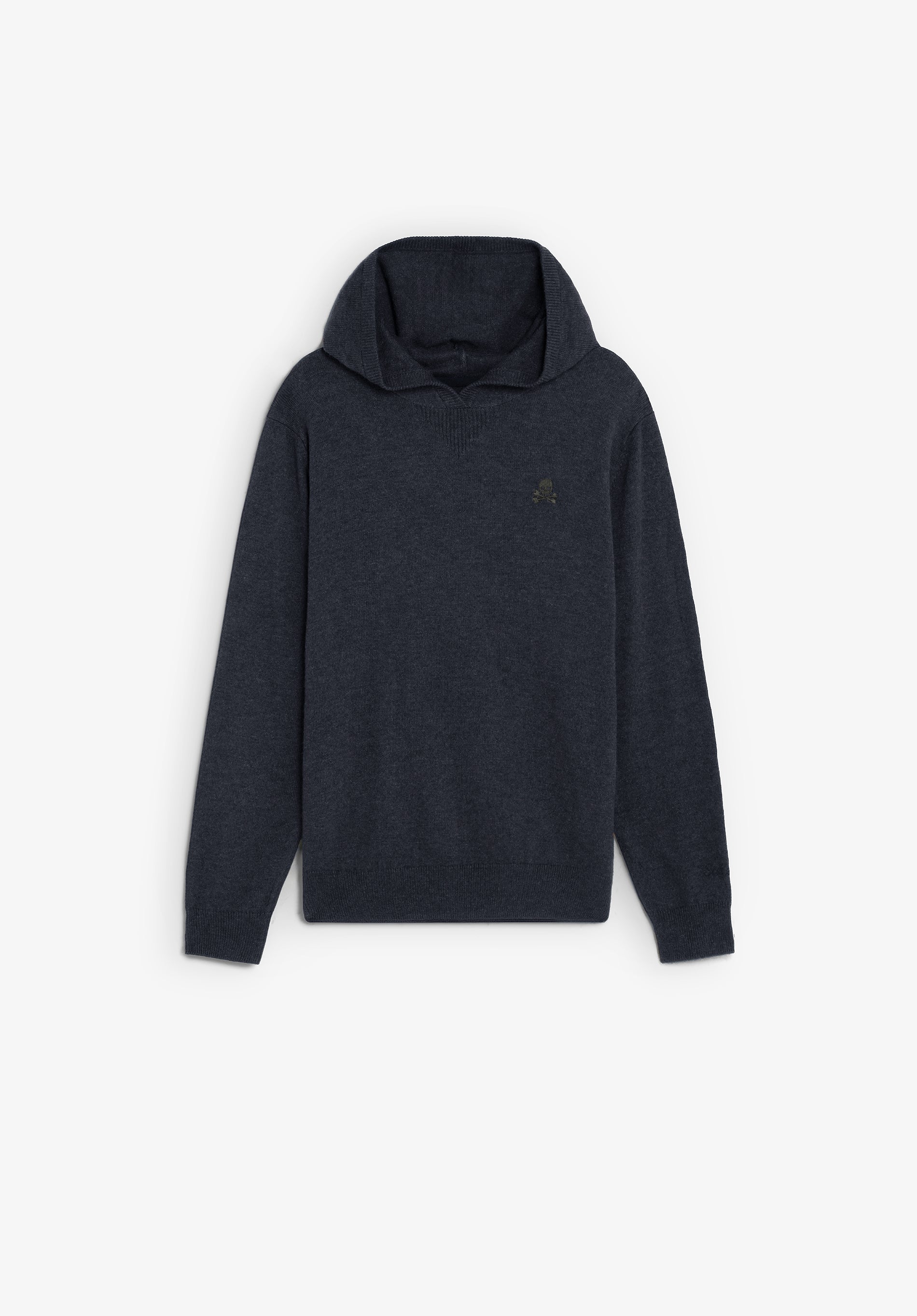 CHUNKY KNIT HOODIE