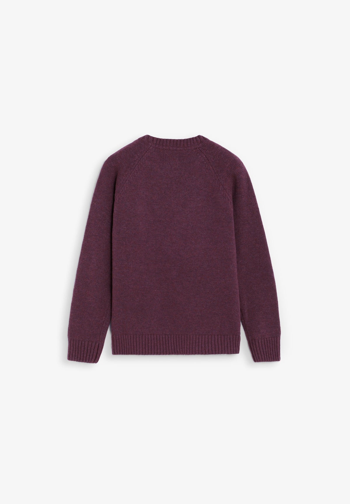 ROUND NECK WOOL SWEATER