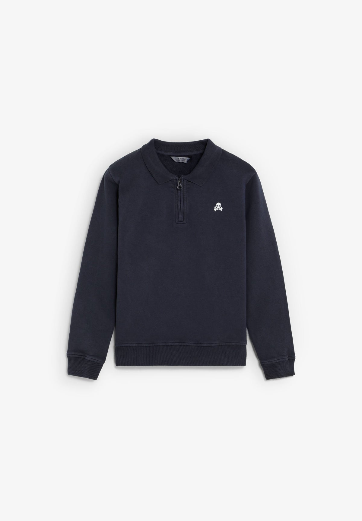 SWEAT HALF-ZIP IMPRIMÉ DANS LE DOS