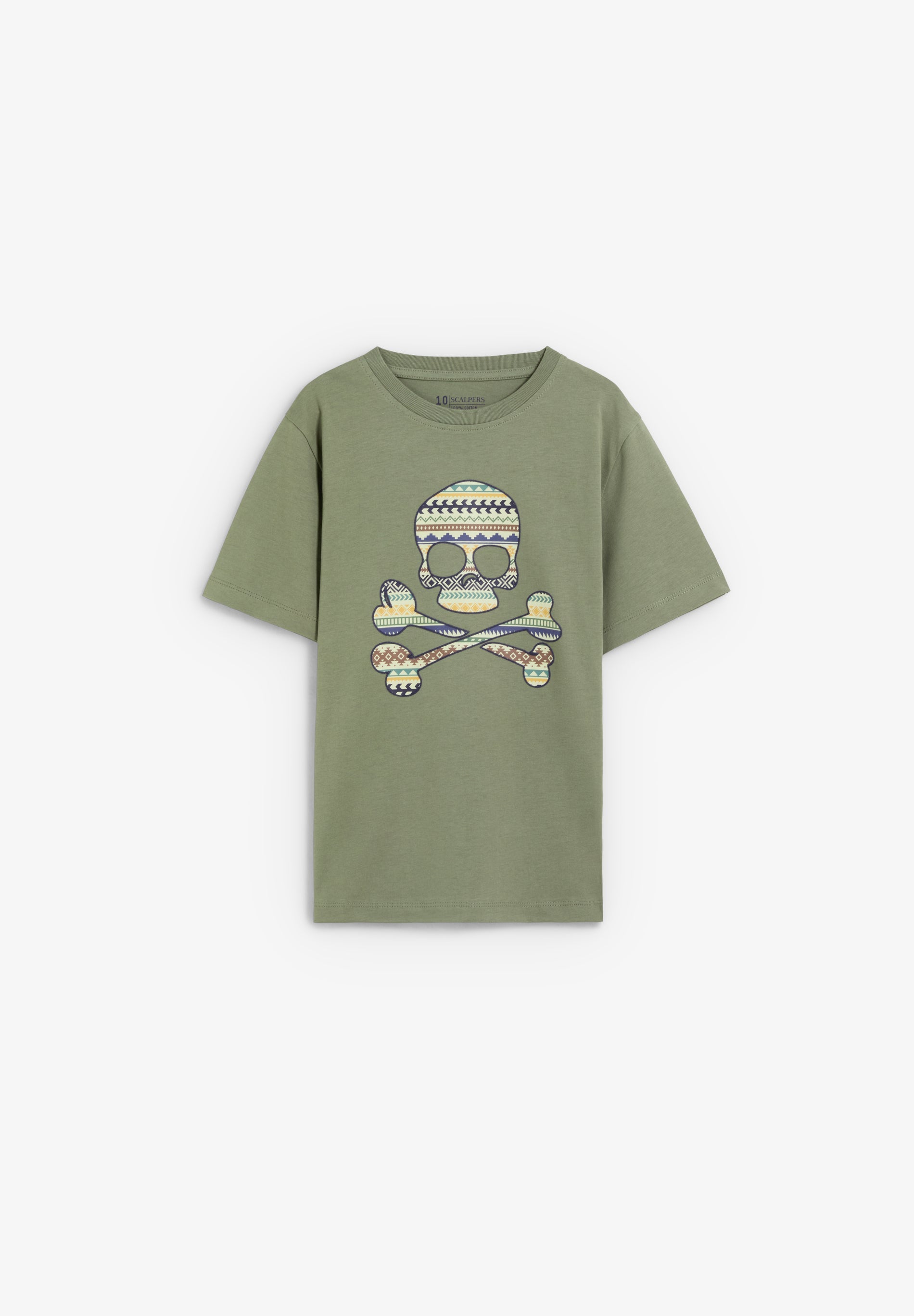 PRINTED SKULL T-SHIRT