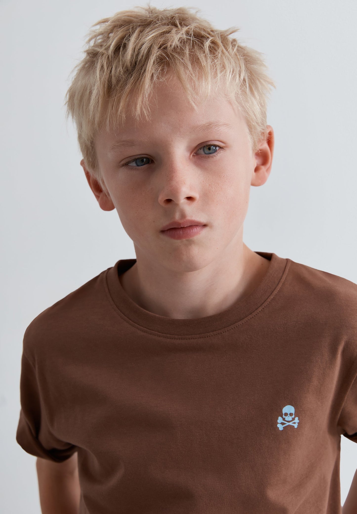 SHIRT MIT WASHED-PRINT
